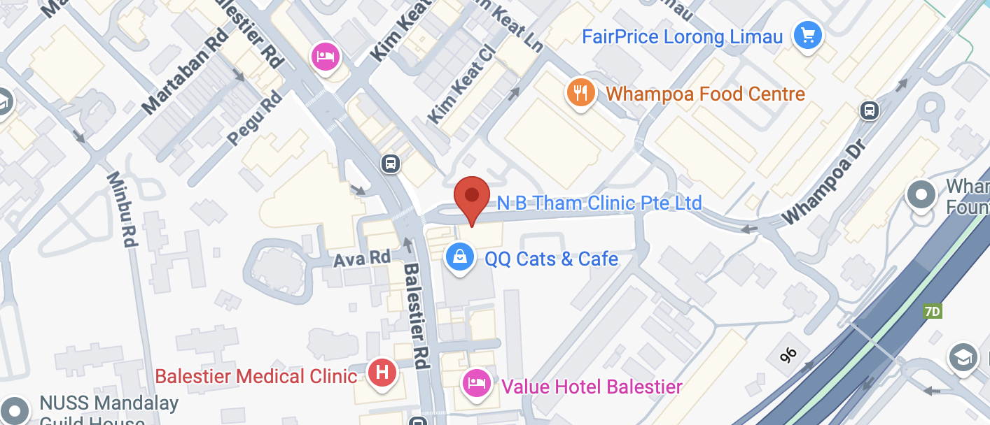Tham Clinic Location Map